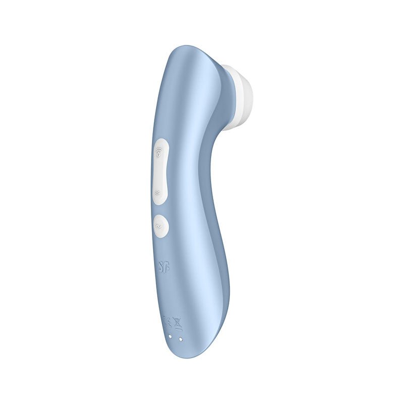 Satisfyer Pro 2+Blue Touch-Free USB-Rechargeable Clitoral Stimulator